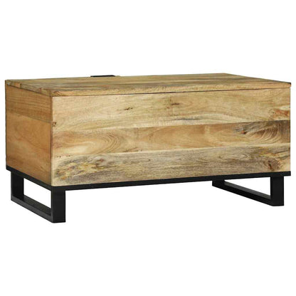 vidaXL Coffee Table Natural 80 x 50 x 40 cm Engineered Wood 5