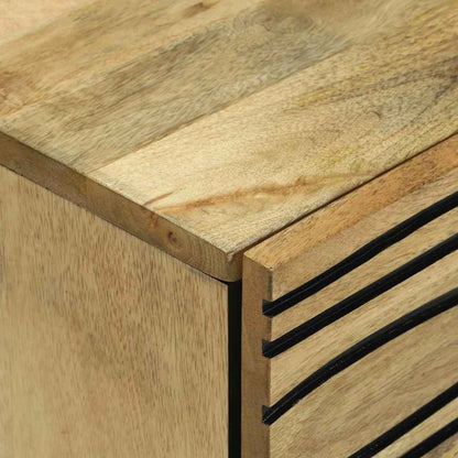 vidaXL Bedside Cabinet Natural 50 x 33 x 60 cm Engineered Wood 6