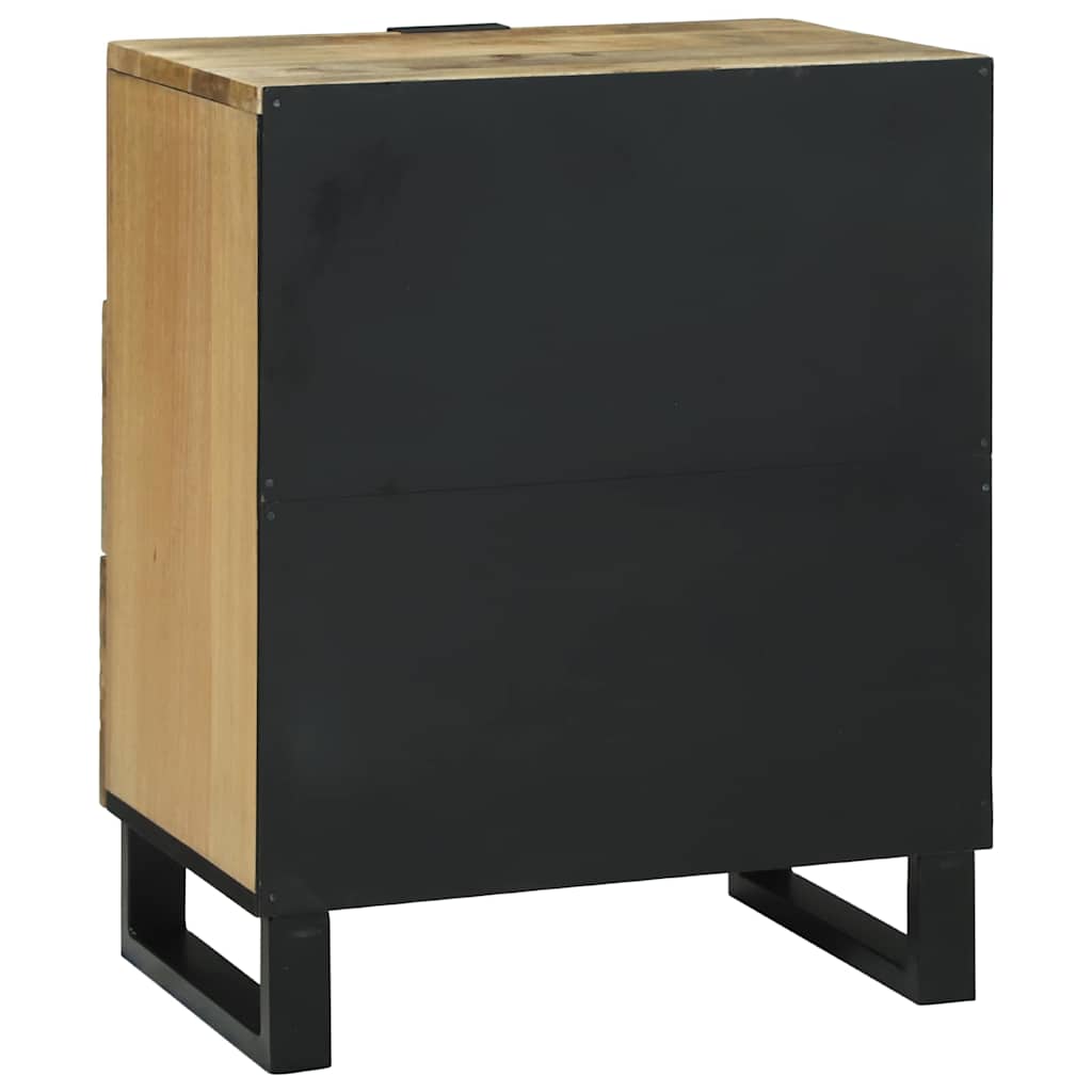 vidaXL Bedside Cabinet Natural 50 x 33 x 62 cm Engineered Wood 5