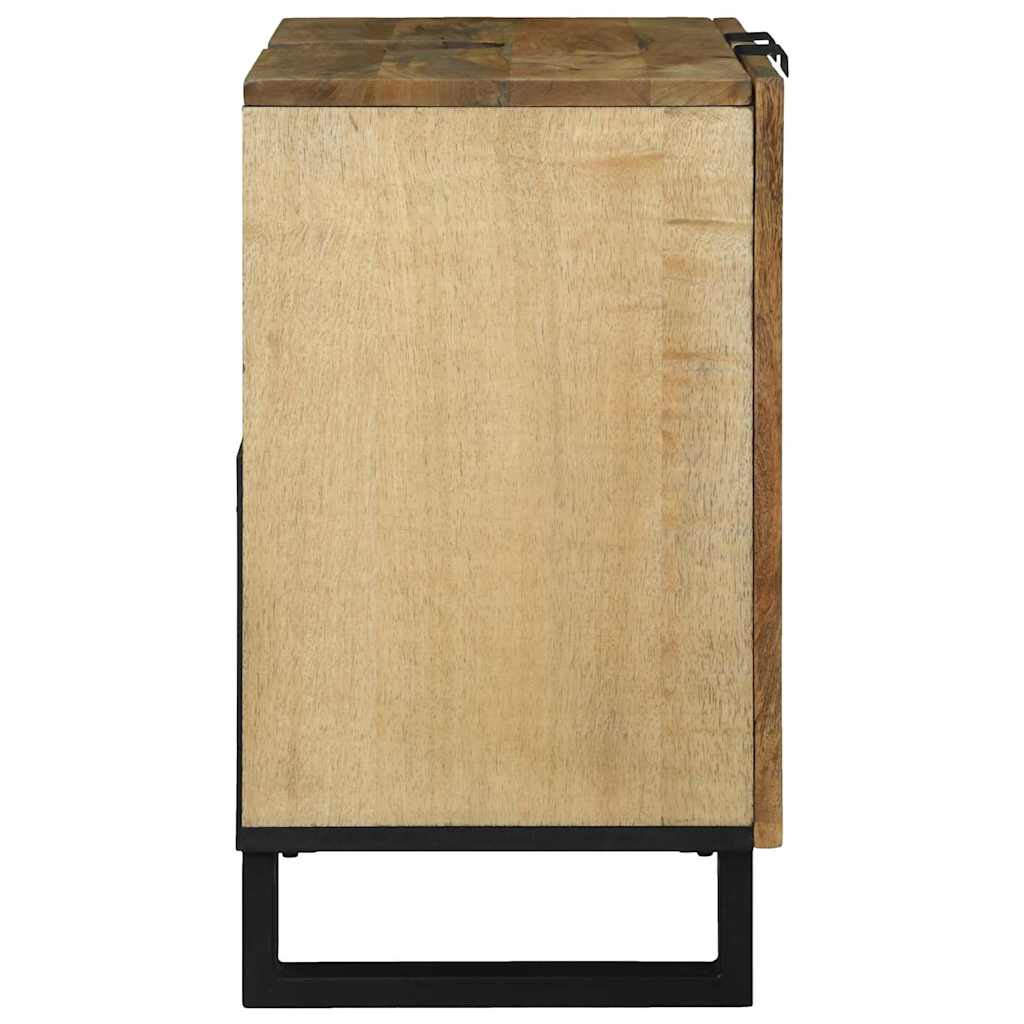 vidaXL Bathroom Sink Cabinet Brown 62 x 33 x 58 cm Engineered Wood 5