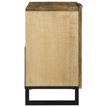 vidaXL Bathroom Sink Cabinet Brown 62 x 33 x 58 cm Engineered Wood 5