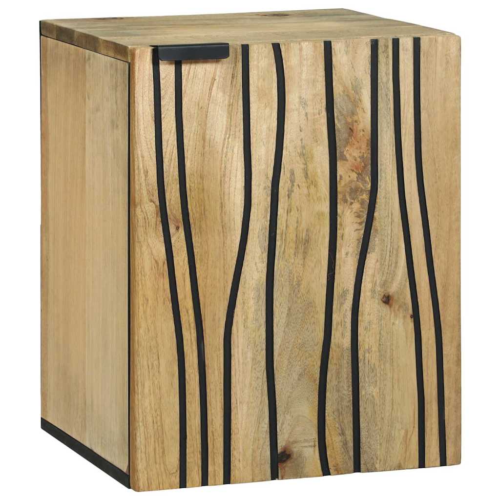 vidaXL Bathroom Sink Cabinet Brown 38 x 33.5 x 48 cm Engineered Wood 2