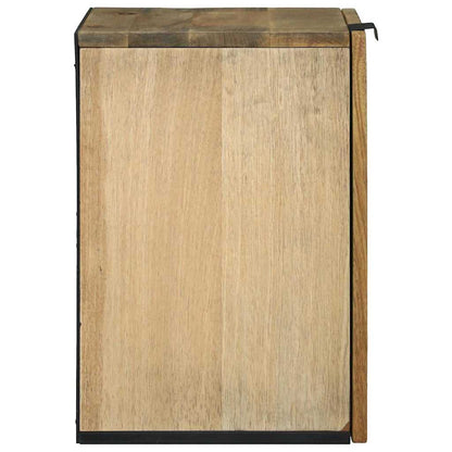 vidaXL Bathroom Sink Cabinet Brown 38 x 33.5 x 48 cm Engineered Wood 5