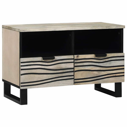 vidaXL TV Units 70 x 33 x 46 cm White Engineered Wood 1
