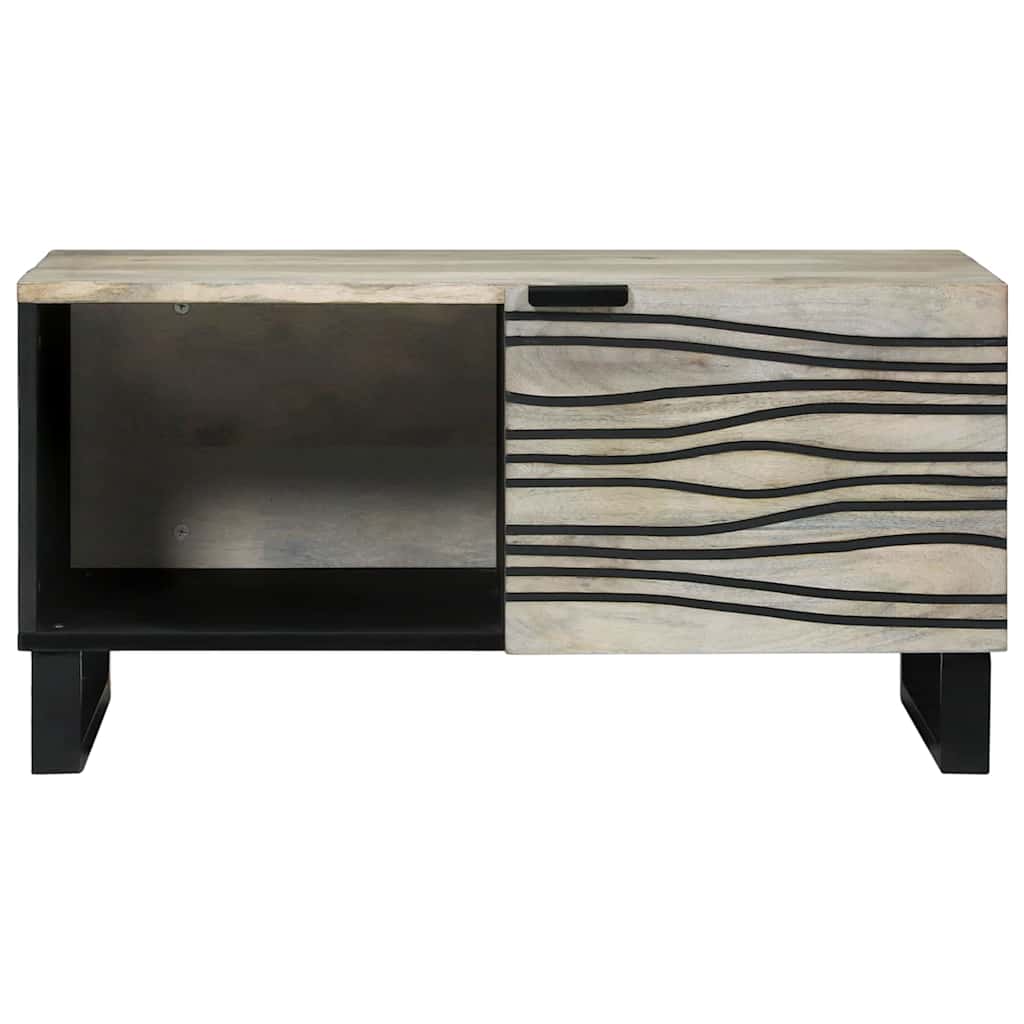 vidaXL Coffee Table White 80 x 50 x 40 cm Engineered Wood 3