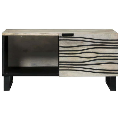 vidaXL Coffee Table White 80 x 50 x 40 cm Engineered Wood 3