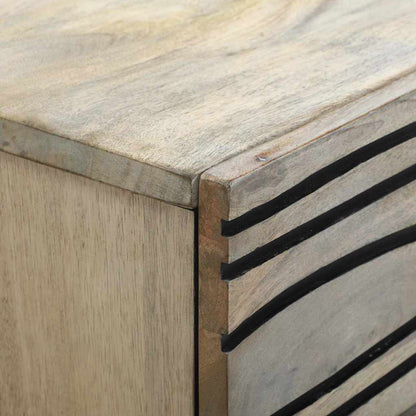 vidaXL Bedside Cabinet White 50 x 33 x 60 cm Engineered Wood 6
