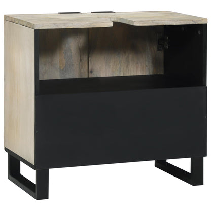 vidaXL Bathroom Sink Cabinet White 62 x 33 x 58 cm Engineered Wood 5