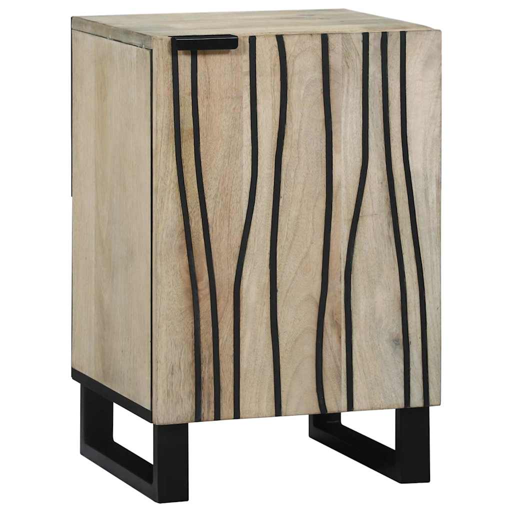 vidaXL Bathroom Sink Cabinet White 38 x 33 x 58 cm Engineered Wood 2