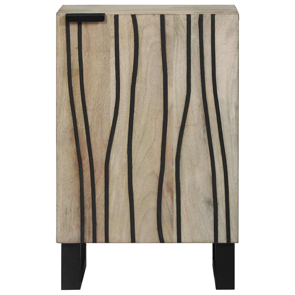 vidaXL Bathroom Sink Cabinet White 38 x 33 x 58 cm Engineered Wood 4