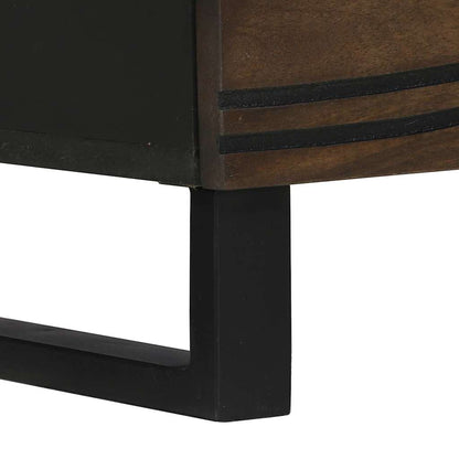 vidaXL TV Units 70 x 33 x 46 cm Walnut Engineered Wood 6