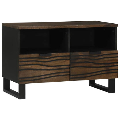 vidaXL TV Units 70 x 33 x 46 cm Walnut Engineered Wood 1
