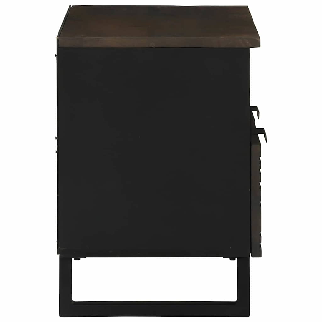 vidaXL TV Units 70 x 33 x 46 cm Walnut Engineered Wood 4