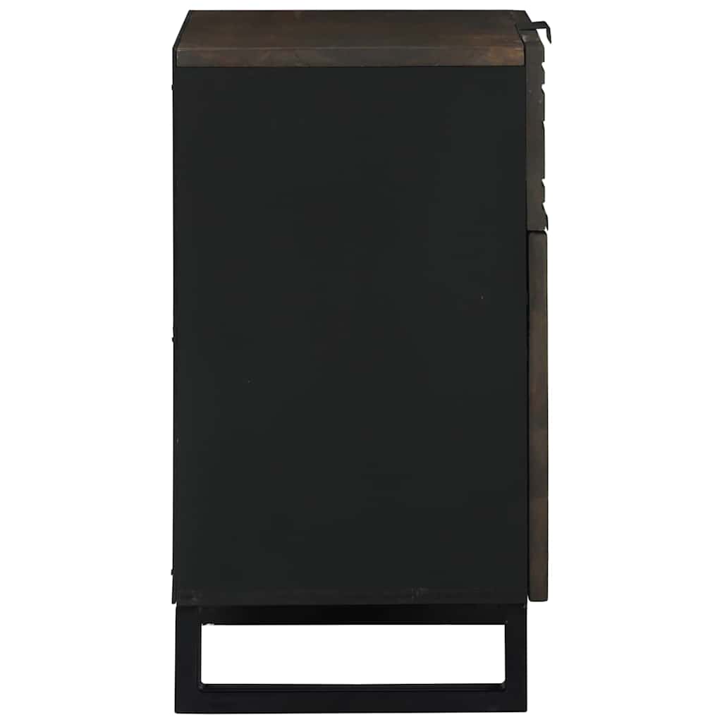 vidaXL Bedside Cabinet Walnut 50 x 33 x 60 cm Engineered Wood 4