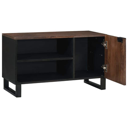 vidaXL TV Units 80 x 33 x 46 cm Walnut Engineered Wood 2