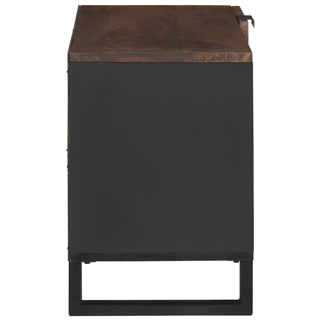 vidaXL TV Units 80 x 33 x 46 cm Walnut Engineered Wood 4
