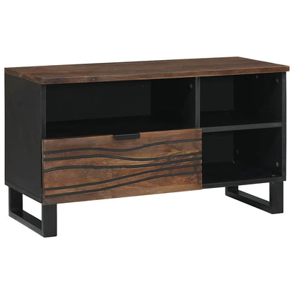 vidaXL TV Units 80 x 33 x 46 cm Walnut Engineered Wood 1