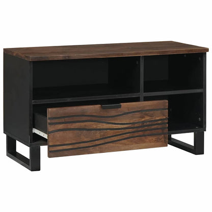 vidaXL TV Units 80 x 33 x 46 cm Walnut Engineered Wood 2