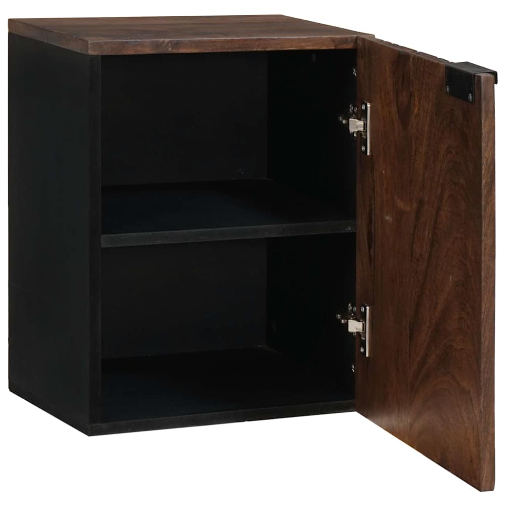 vidaXL Bathroom Sink Cabinet Walnut 38 x 33.5 x 48 cm Engineered Wood 3