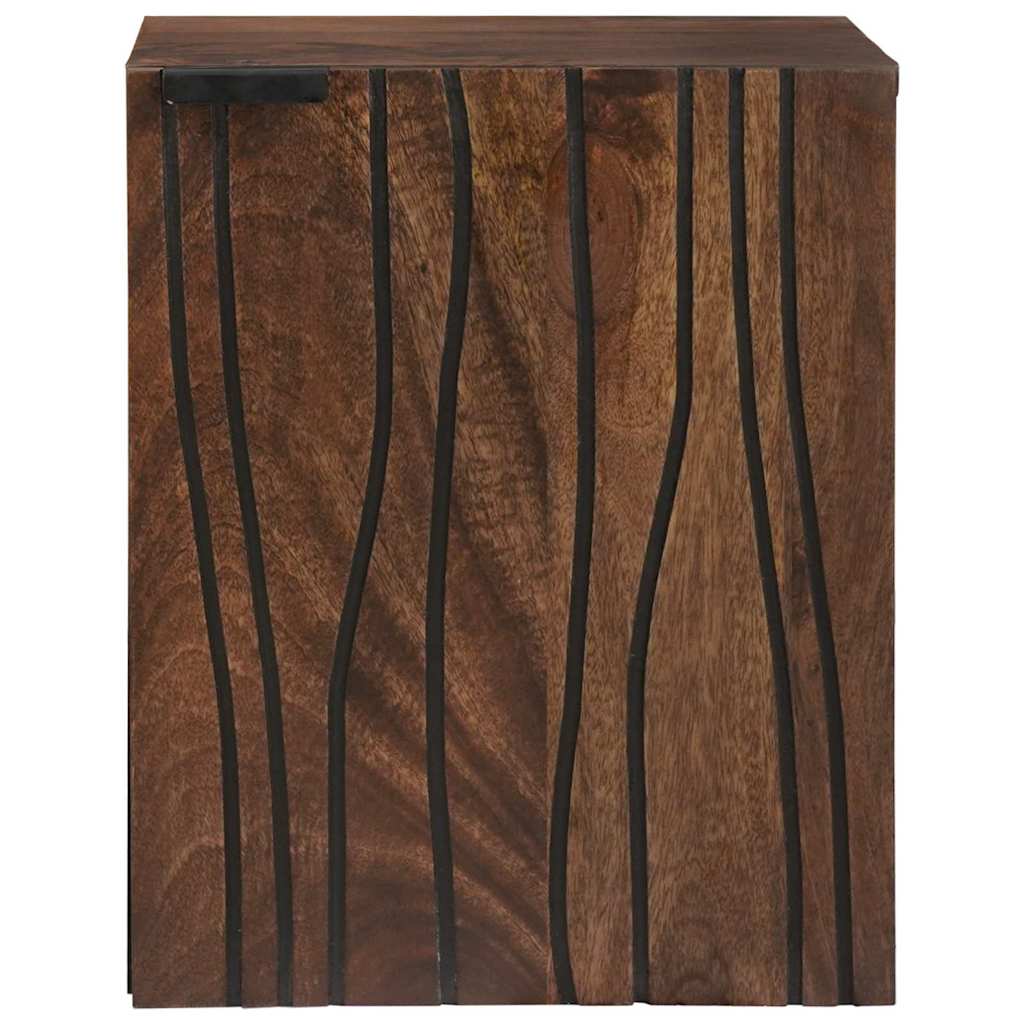 vidaXL Bathroom Sink Cabinet Walnut 38 x 33.5 x 48 cm Engineered Wood 4