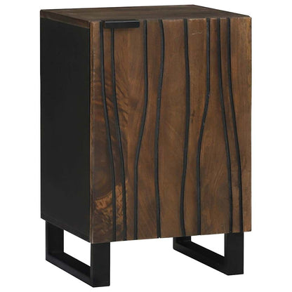 vidaXL Bathroom Sink Cabinet Walnut 38 x 33.5 x 58 cm Engineered Wood 2