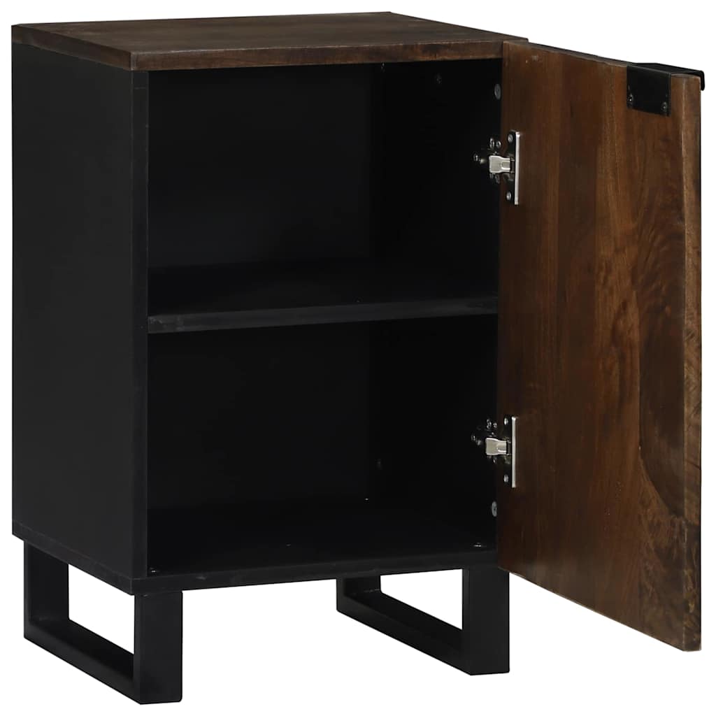 vidaXL Bathroom Sink Cabinet Walnut 38 x 33.5 x 58 cm Engineered Wood 3