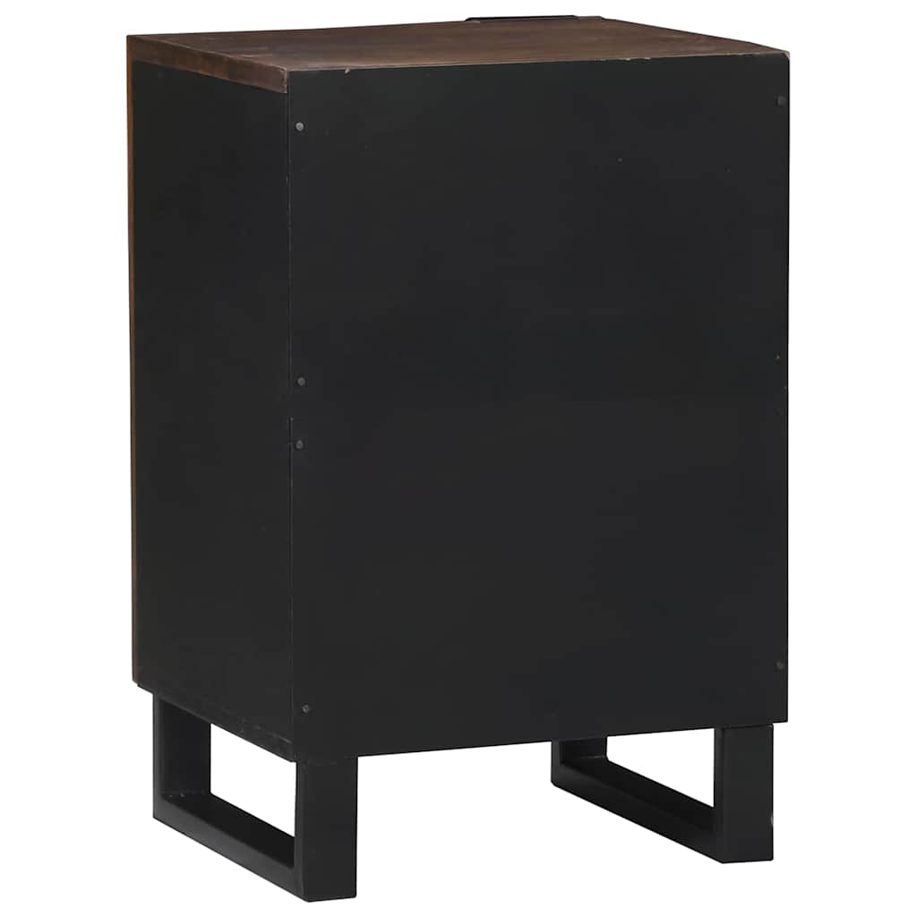 vidaXL Bathroom Sink Cabinet Walnut 38 x 33.5 x 58 cm Engineered Wood 6
