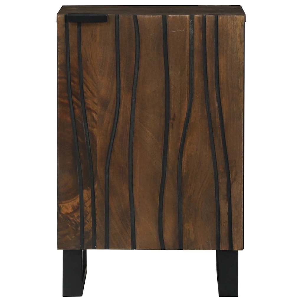 vidaXL Bathroom Sink Cabinet Walnut 38 x 33.5 x 58 cm Engineered Wood 4