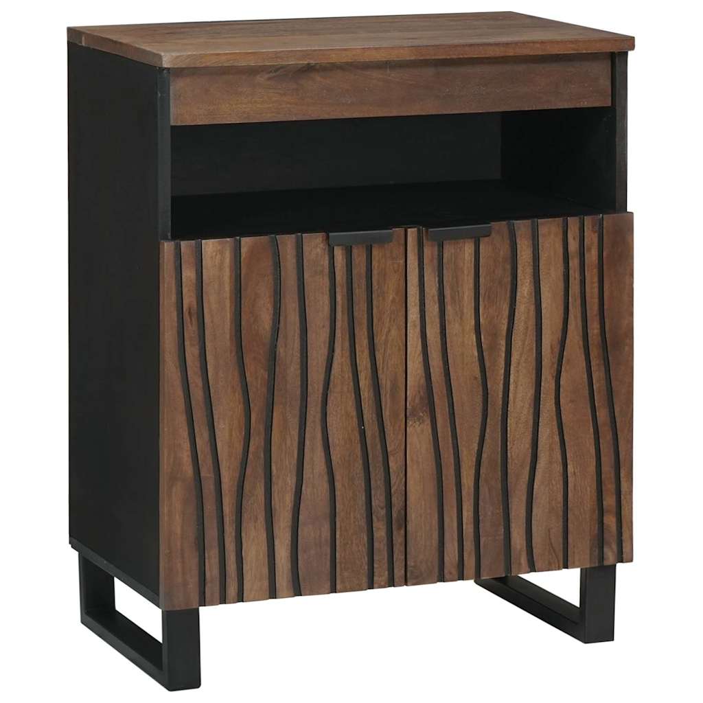 vidaXL Sideboard Brown 60 x 33 x 75 cm Solid mango wood 1