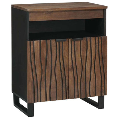 vidaXL Sideboard Brown 60 x 33 x 75 cm Solid mango wood 1