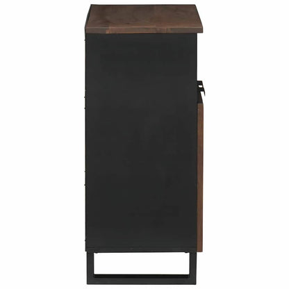 vidaXL Sideboard Brown 60 x 33 x 75 cm Solid mango wood 4