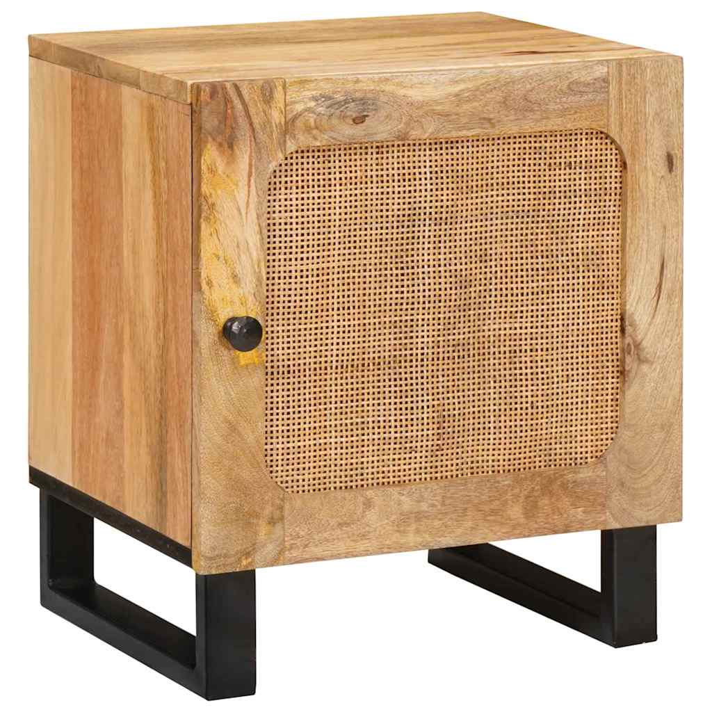 vidaXL Bedside Cabinet 2 pcs Natural 40 x 33 x 46 cm 2
