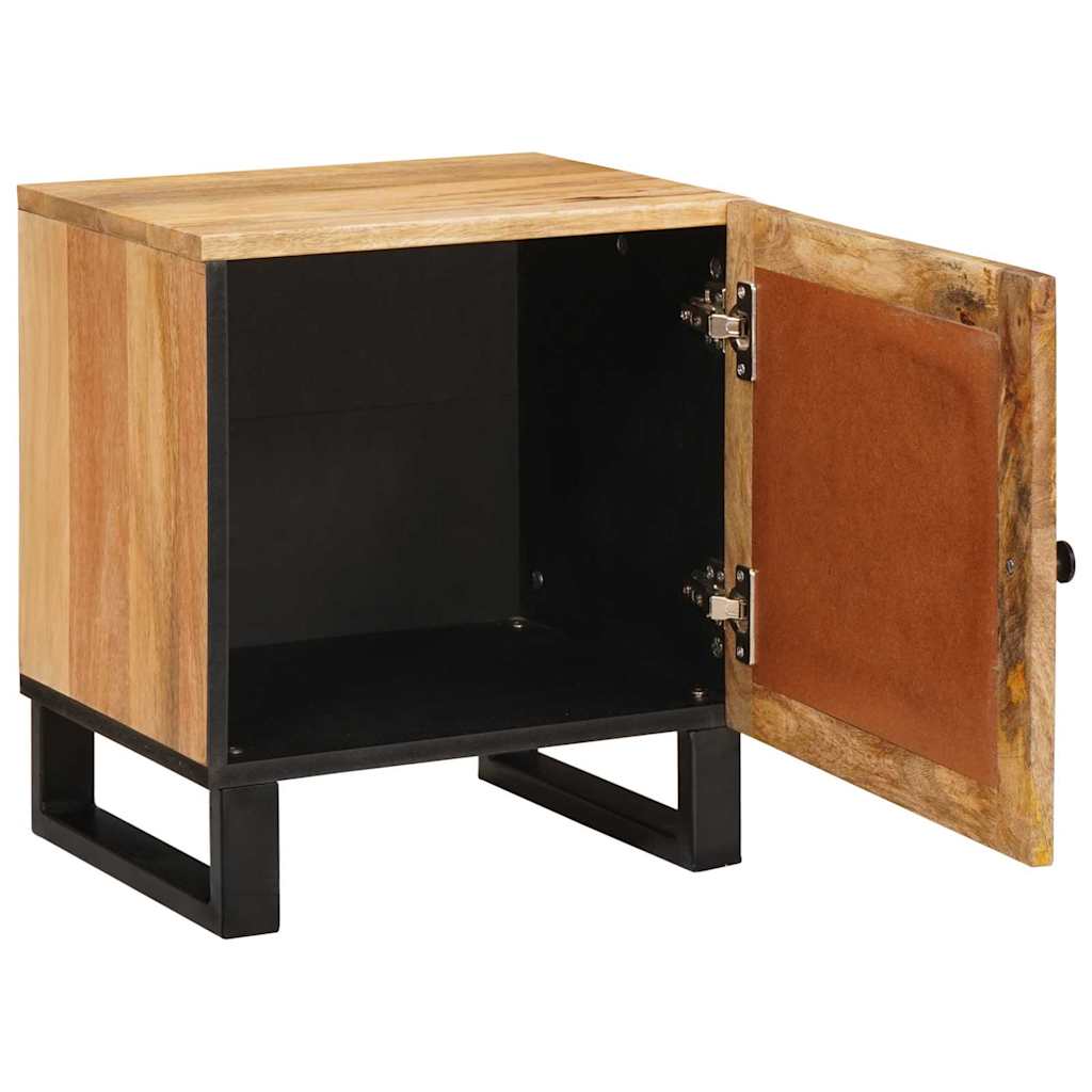 vidaXL Bedside Cabinet 2 pcs Natural 40 x 33 x 46 cm 4
