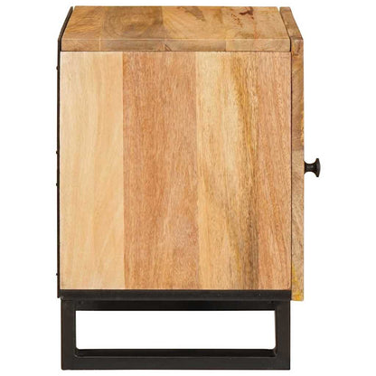 vidaXL Bedside Cabinet 2 pcs Natural 40 x 33 x 46 cm 6