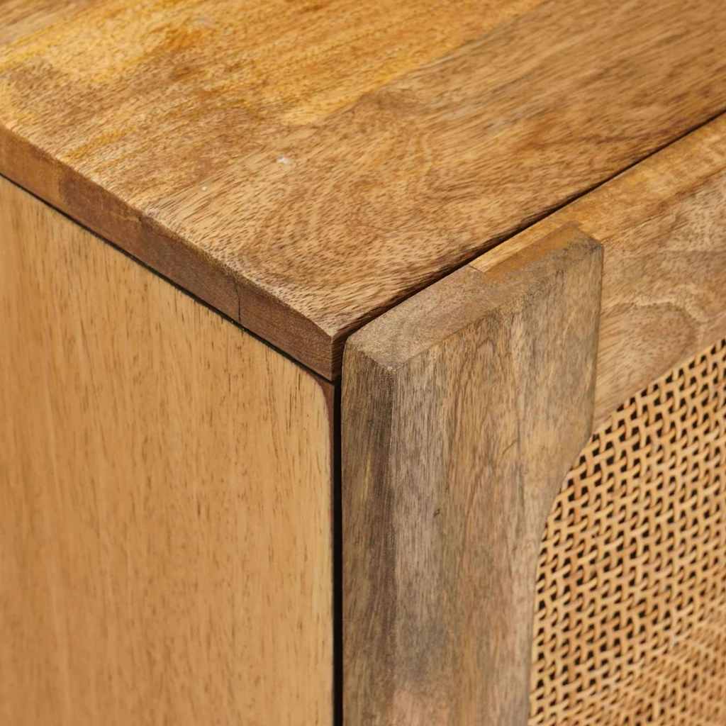 vidaXL Bathroom Cabinet Brown 38 x 33 x 58 cm Solid Mango Wood 6