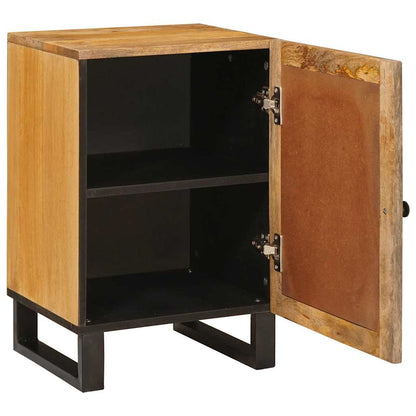 vidaXL Bathroom Cabinet Brown 38 x 33 x 58 cm Solid Mango Wood 2
