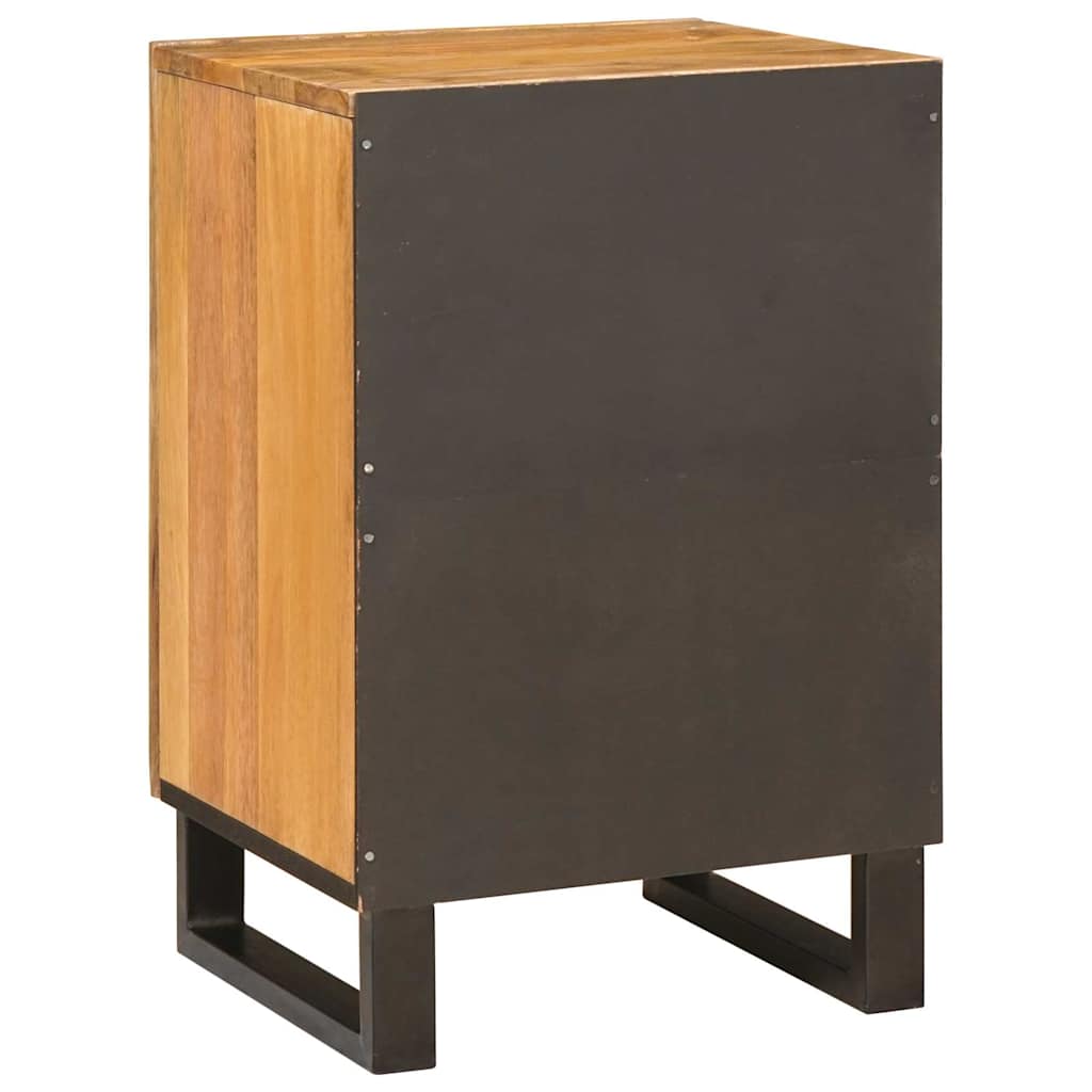 vidaXL Bathroom Cabinet Brown 38 x 33 x 58 cm Solid Mango Wood 5