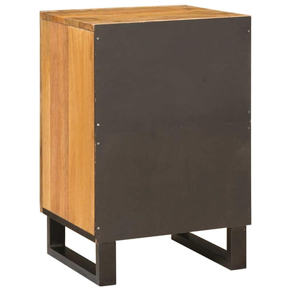 vidaXL Bathroom Cabinet Brown 38 x 33 x 58 cm Solid Mango Wood 5