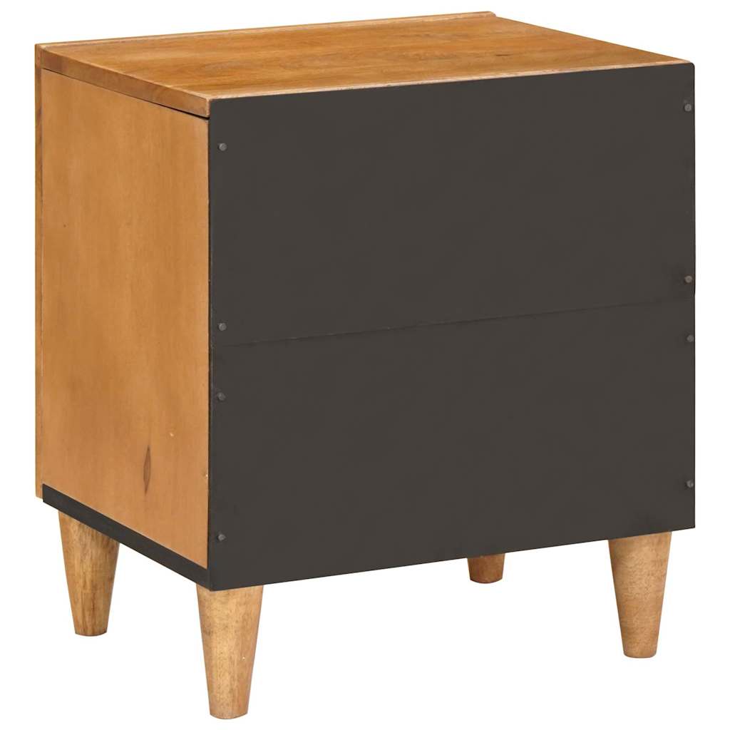 vidaXL Bedside Cabinet Light Brown 80 x 50 x 40 cm Engineered Wood 6