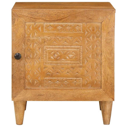 vidaXL Bedside Cabinet Light Brown 80 x 50 x 40 cm Engineered Wood 4
