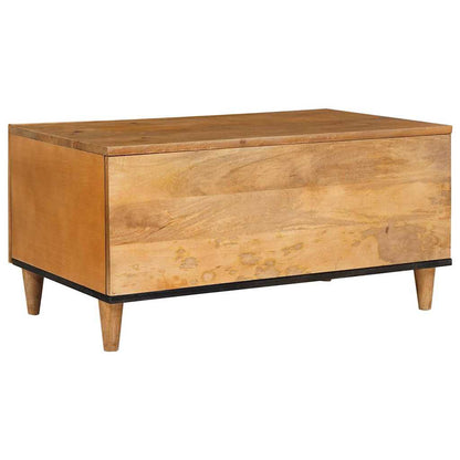 vidaXL Coffee Table Light Brown 100 x 54 x 40 cm Engineered Wood 5