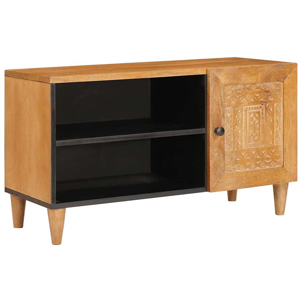 vidaXL TV Units with Shelf Light Brown 80 x 33 x 46 cm Engineered wood 1