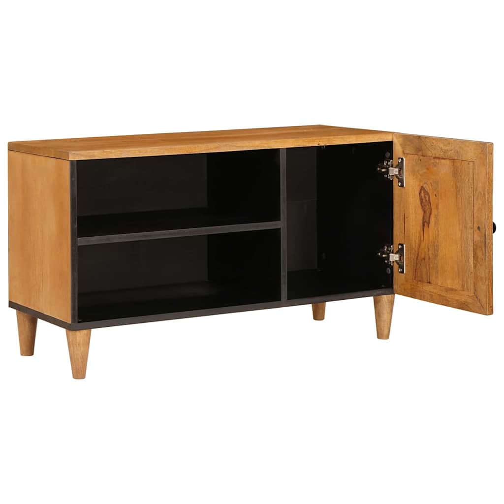 vidaXL TV Units with Shelf Light Brown 80 x 33 x 46 cm Engineered wood 2