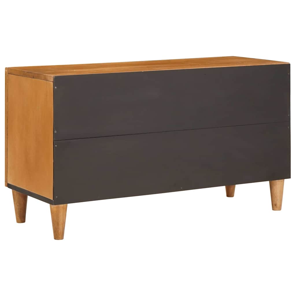 vidaXL TV Cabinet with Drawer 80 x 33 x 46 cm Solid Mango Wood 5