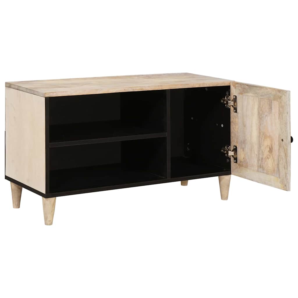 vidaXL TV Units with Shelf White 80 x 33 x 46 cm Engineered wood 2