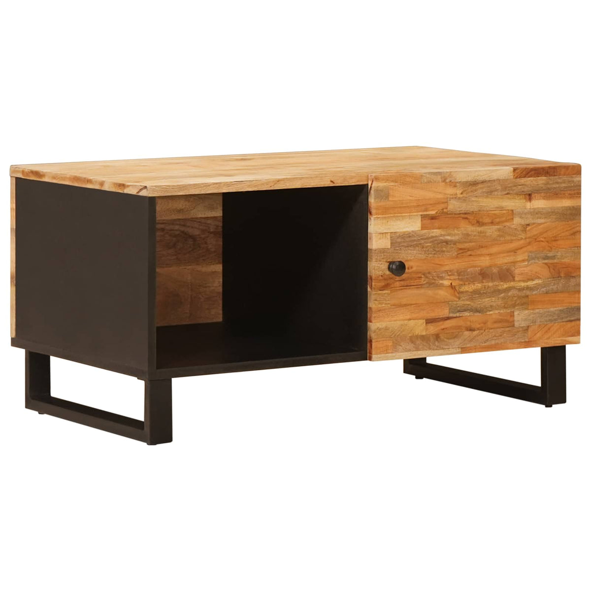 vidaXL Coffee Table Brown 80 x 50 x 40 cm Solid Mango Wood 1