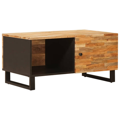 vidaXL Coffee Table Brown 80 x 50 x 40 cm Solid Mango Wood 1
