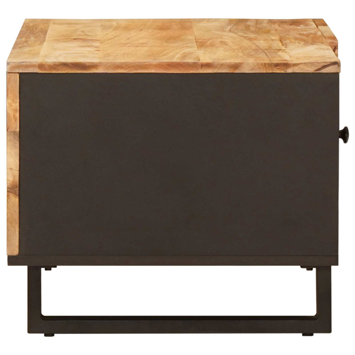 vidaXL Coffee Table Brown 80 x 50 x 40 cm Solid Mango Wood 4