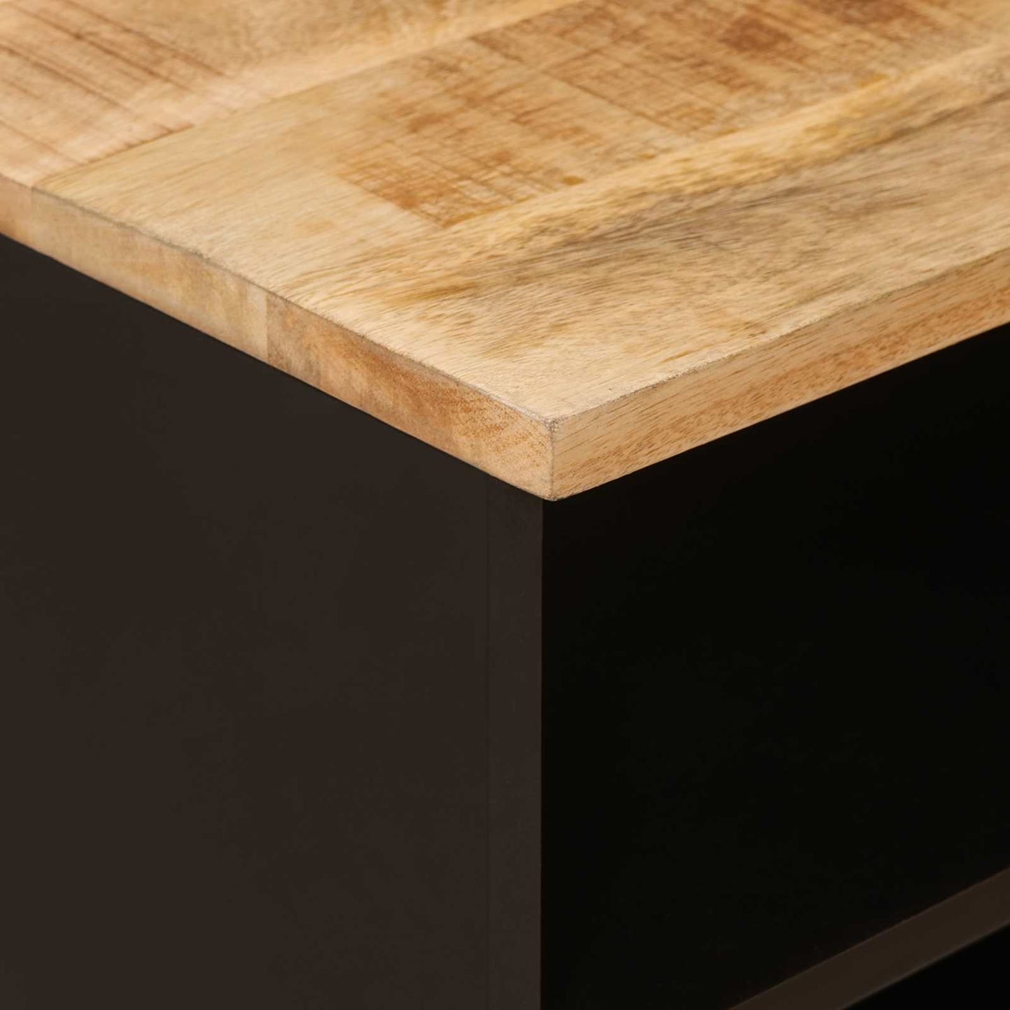 vidaXL TV Cabinet Brown 80 x 33 x 46 cm Solid Mango Wood 6