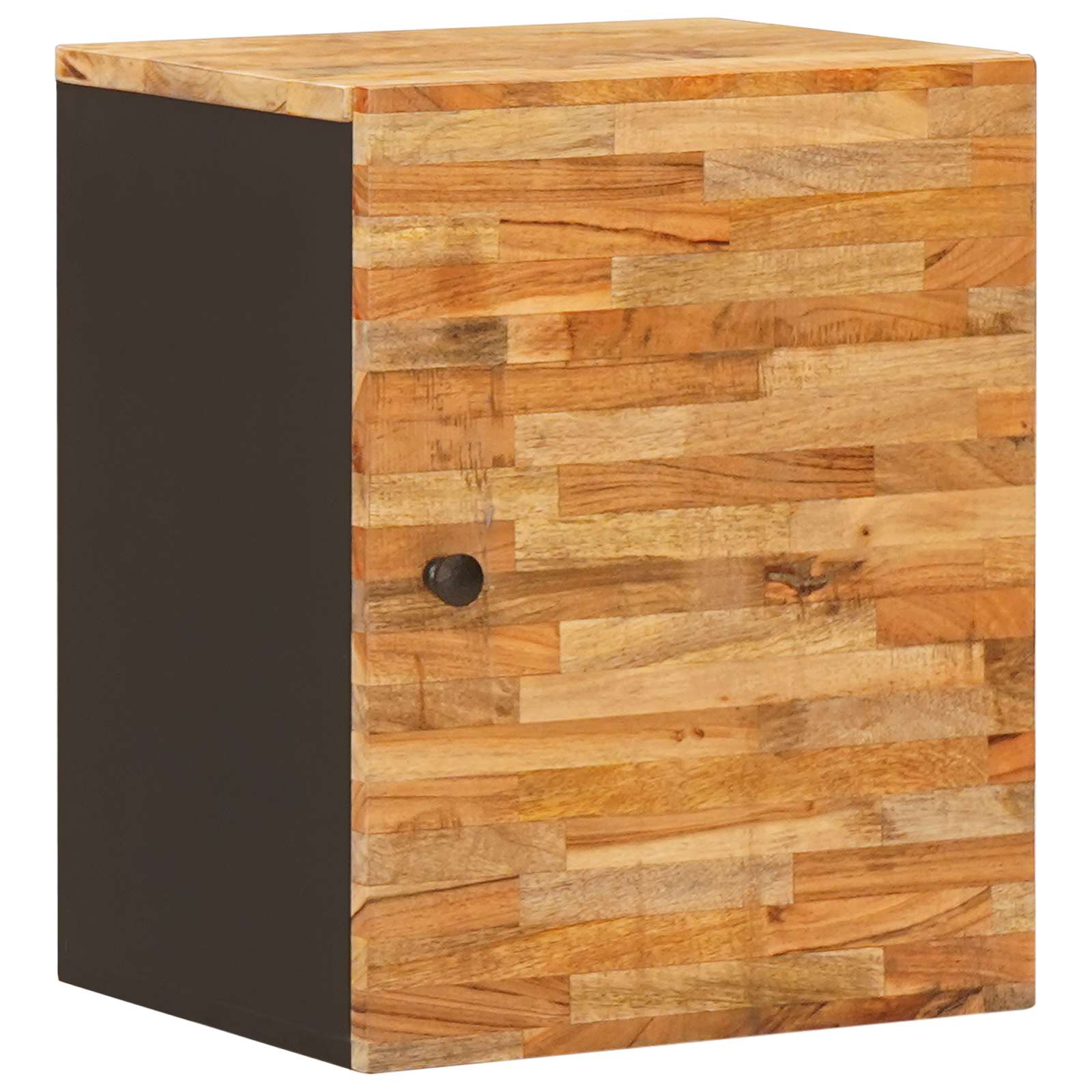 vidaXL Bathroom Hanging Cabinet with Storage Natural 38 x 33 x 48 cm 1